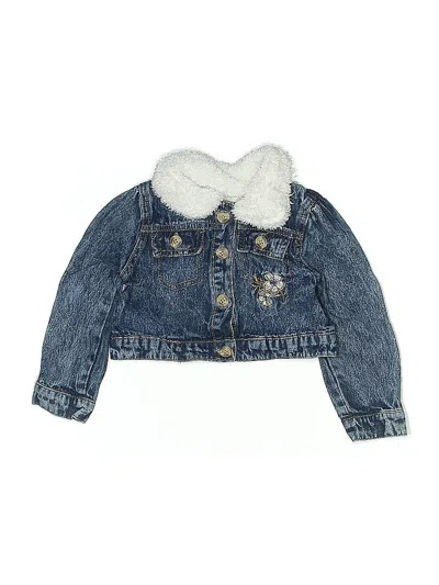 Pre-owned Daisy Fuentes Kids' Denim Jacket In Blue