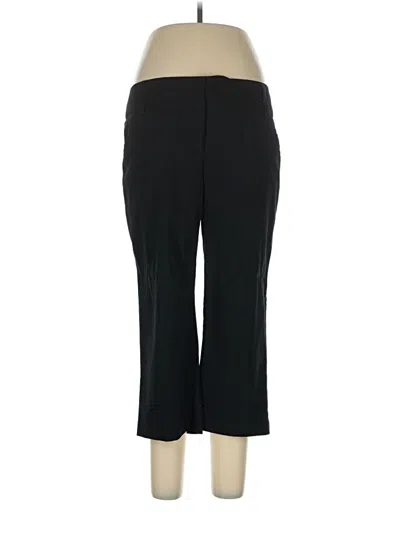 Pre-owned Daisy Fuentes Dress Pants In Black