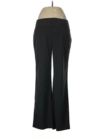 Pre-owned Daisy Fuentes Dress Pants In Black