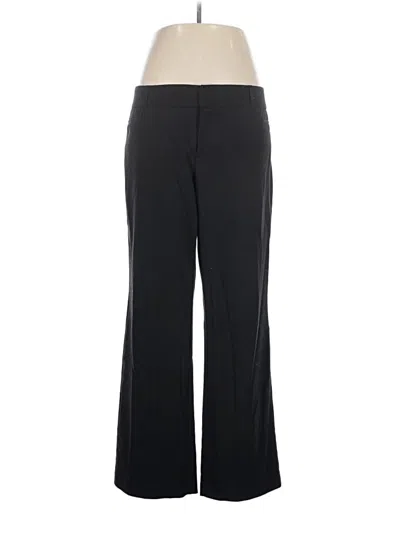 Pre-owned Daisy Fuentes Dress Pants In Black