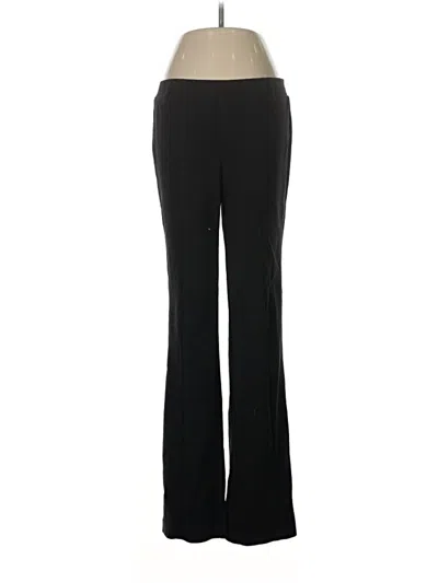 Pre-owned Daisy Fuentes Dress Pants In Black
