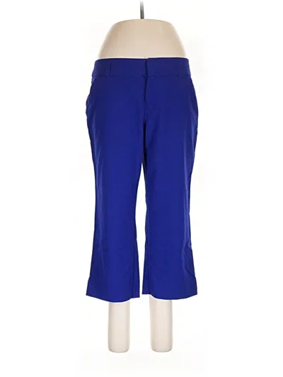 Pre-owned Daisy Fuentes Dress Pants In Blue