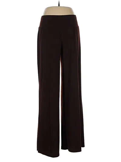 Pre-owned Daisy Fuentes Dress Pants In Brown