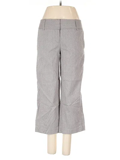 Pre-owned Daisy Fuentes Dress Pants In Gray