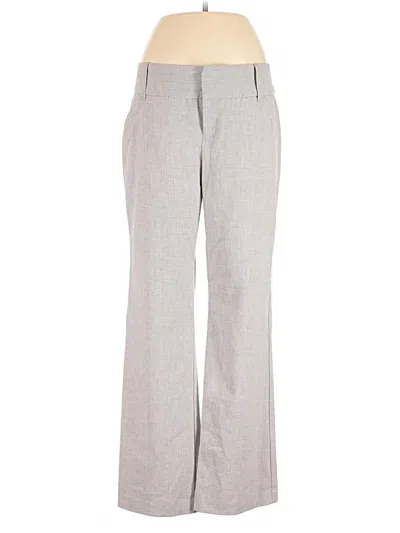 Pre-owned Daisy Fuentes Dress Pants In Gray