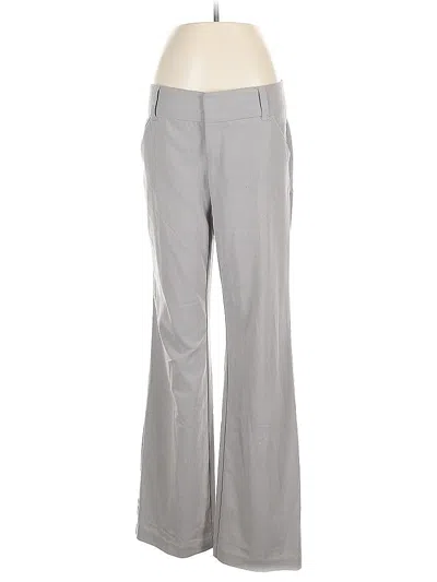 Pre-owned Daisy Fuentes Dress Pants In Gray