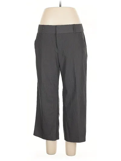 Pre-owned Daisy Fuentes Dress Pants In Gray