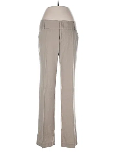 Pre-owned Daisy Fuentes Dress Pants In Gray