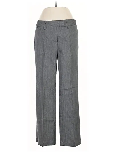Pre-owned Daisy Fuentes Dress Pants In Gray