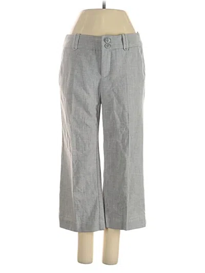 Pre-owned Daisy Fuentes Dress Pants In Gray