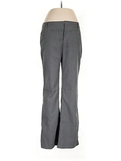 Pre-owned Daisy Fuentes Dress Pants In Gray