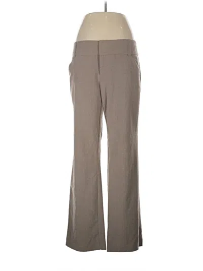 Pre-owned Daisy Fuentes Dress Pants In Gray