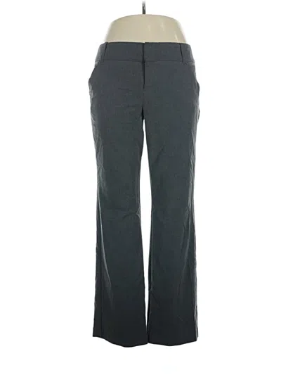 Pre-owned Daisy Fuentes Dress Pants In Gray
