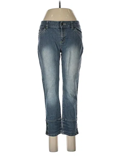 Pre-owned Daisy Fuentes Jeans In Blue