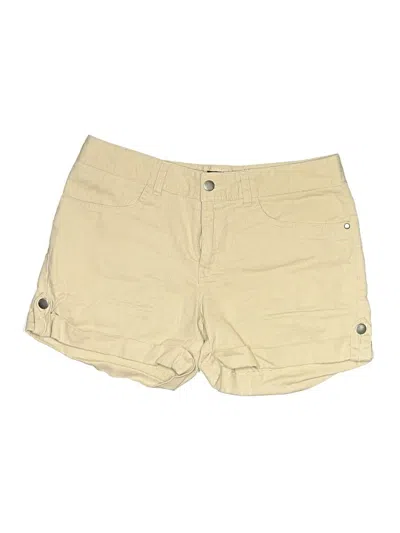 Pre-owned Daisy Fuentes Khaki Shorts In Tan