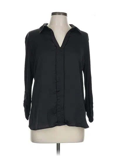 Pre-owned Daisy Fuentes Long Sleeve Blouse