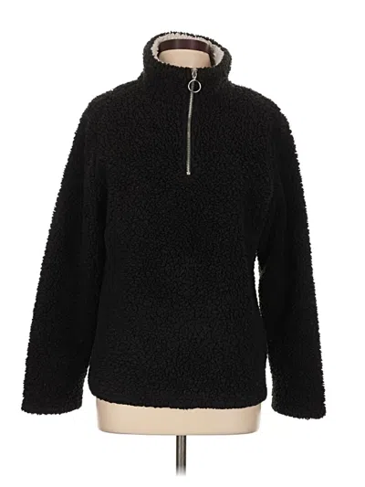Pre-owned Daisy Fuentes Pullover Sweater In Black