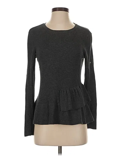 Pre-owned Daisy Fuentes Pullover Sweater In Gray