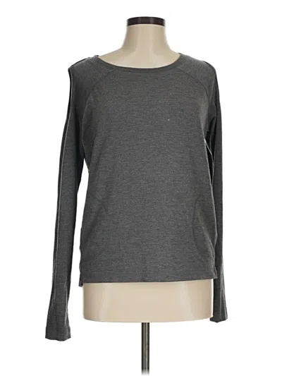 Pre-owned Daisy Fuentes Pullover Sweater In Gray