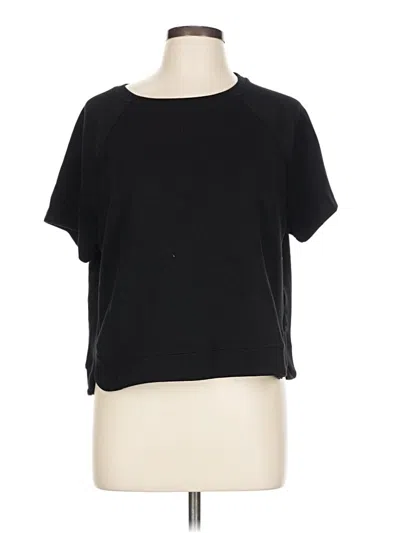 Pre-owned Daisy Fuentes Short Sleeve T-shirt In Black
