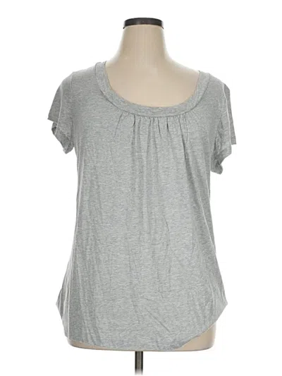 Daisy Fuentes Short Sleeve T-shirt In Gray