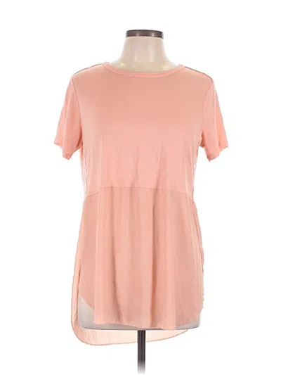 Pre-owned Daisy Fuentes Short Sleeve T-shirt In Pink