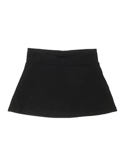 Pre-owned Daisy Fuentes Skort In Black