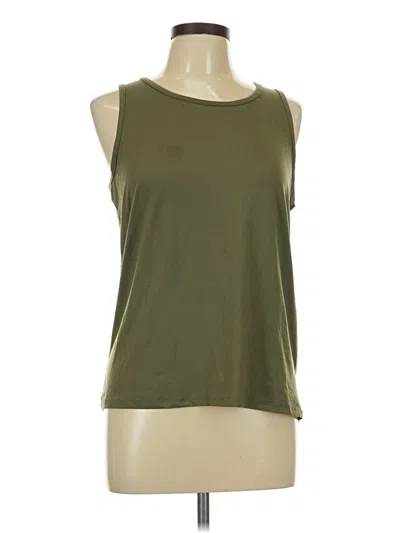 Pre-owned Daisy Fuentes Sleeveless T-shirt In Green