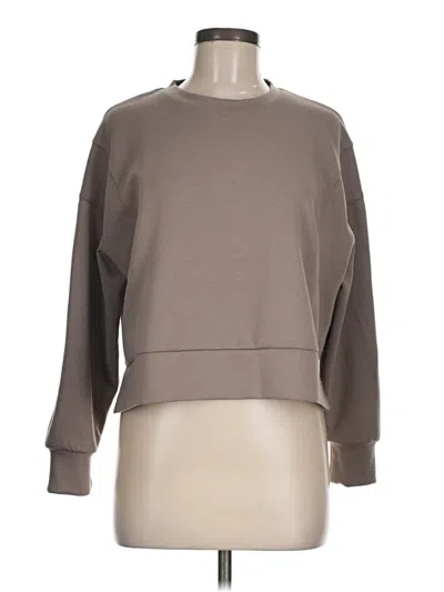Pre-owned Daisy Fuentes Sweatshirt In Brown