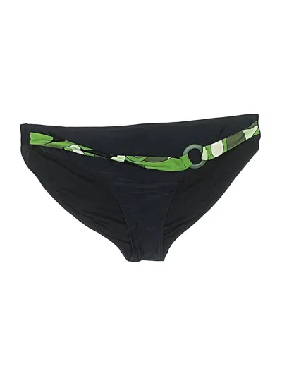 Pre-owned Daisy Fuentes Swimsuit Bottoms In Green