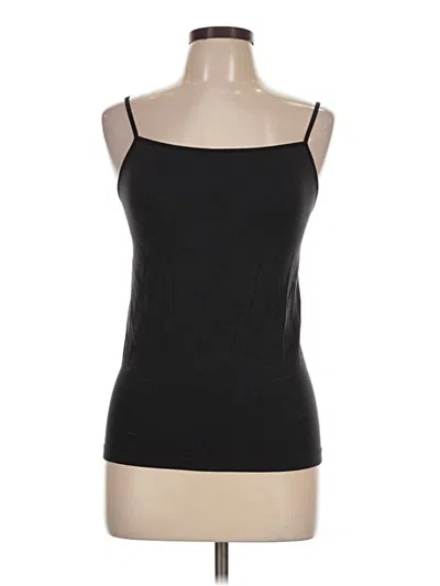 Pre-owned Daisy Fuentes Tank Top Black Strapless Neckline Tops