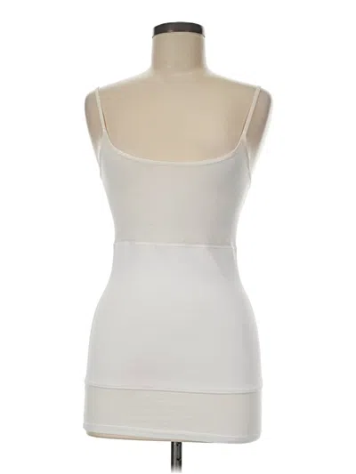 Pre-owned Daisy Fuentes Tank Top Ivory Strapless Neckline Tops
