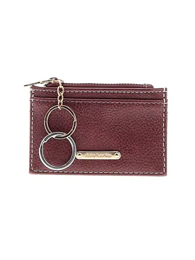 Pre-owned Daisy Fuentes Wallet In Burgundy
