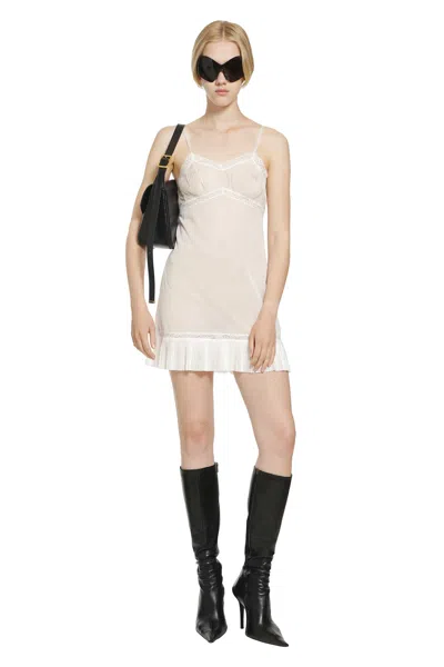 Daisy Holy Ghost Slip Dress In White