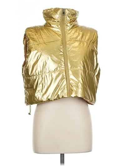 Pre-owned Daisy Jacket In Gold