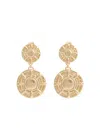 Daisy London Apollo 18kt Gold-plated Drop Earrings