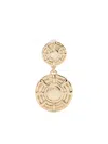 Daisy London Apollo Double Drop Earrings In Gold