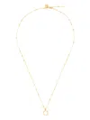 Daisy London Pearl Healing Stone 18kt Gold-plated Necklace In Gold