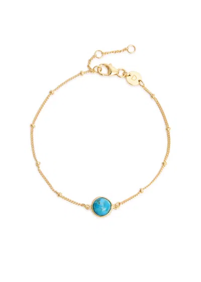 Daisy London Healing Stone 18kt Gold-plated Bracelet
