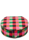 Daisy London Shrimps Checked Jewellery Box In Multicoloured 1