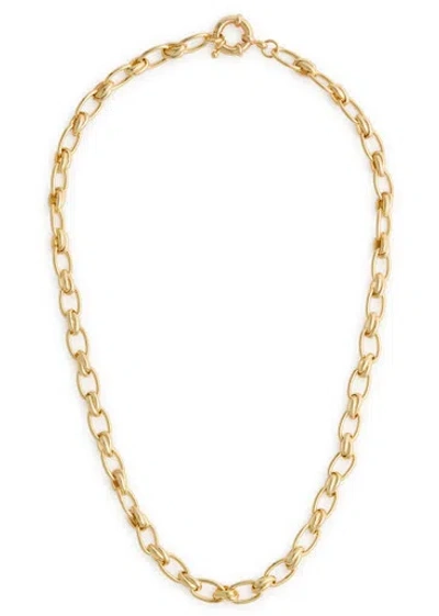 Daisy London X Polly Sayer Vintage Link 18kt Gold-plated Necklace