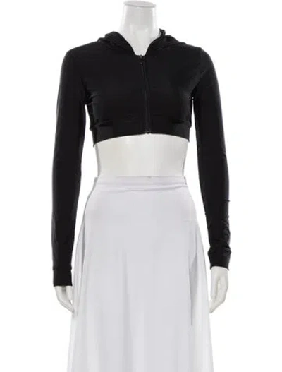 Pre-owned Daisy Nylon Crew Neck Hoodie In Gray