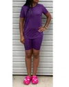 Daisy Peace Short Set In Purple In Purple