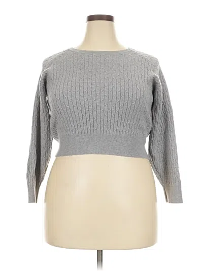 Pre-owned Daisy Pullover Sweater In Gray