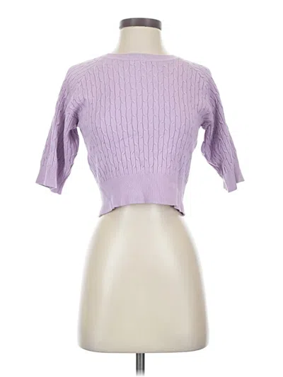 Pre-owned Daisy Pullover Sweater In Purple