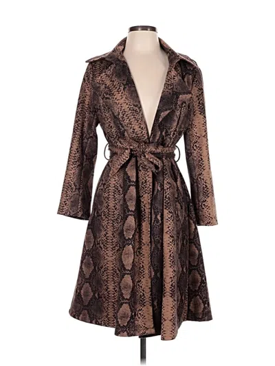 Pre-owned Daisy Trenchcoat In Brown