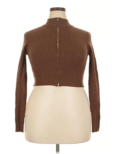 Pre-owned Daisy Turtleneck Sweater In Brown