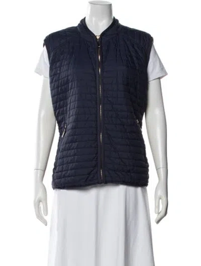 Pre-owned Daisy Vest In Blue