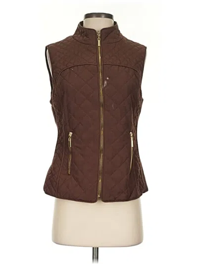 Pre-owned Daisy Vest In Brown