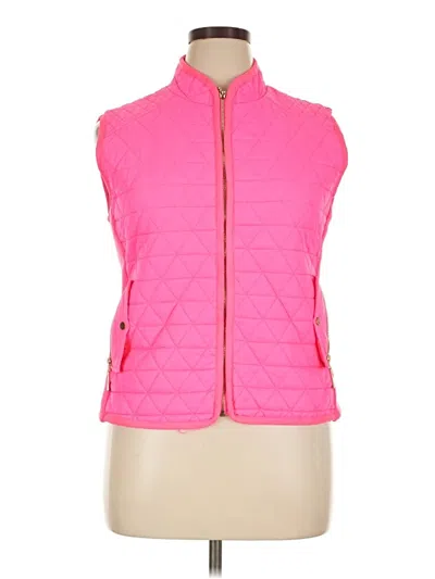 Pre-owned Daisy Vest In Pink